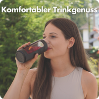 fyl Glas Trinkflasche (460ml)