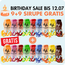 9+9 GRATIS BIRTHDAY SALE
